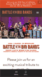 Mobile Screenshot of battleofthebigbands.com